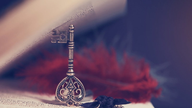 no People, concepts, grey, rosary Beads, books, key, old, personal accessory, time, art and craft, ideas, symbol, cultures, feathers, spirituality, keys