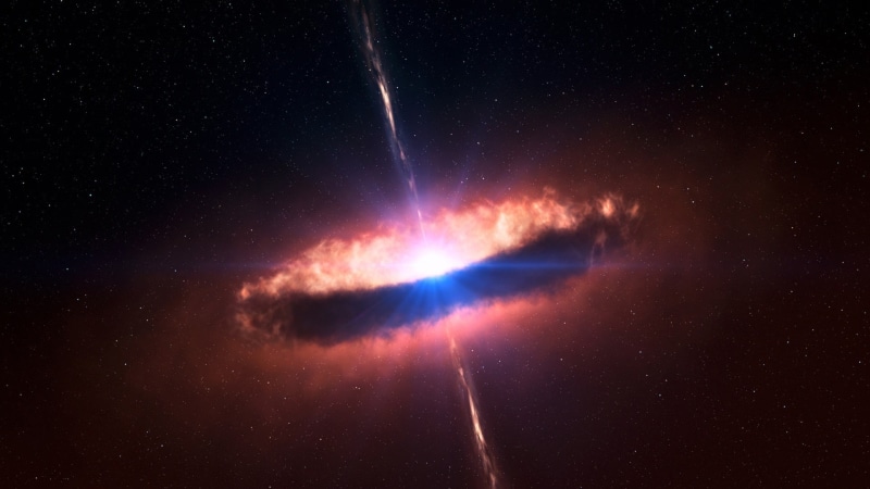 1080P, quasars, space
