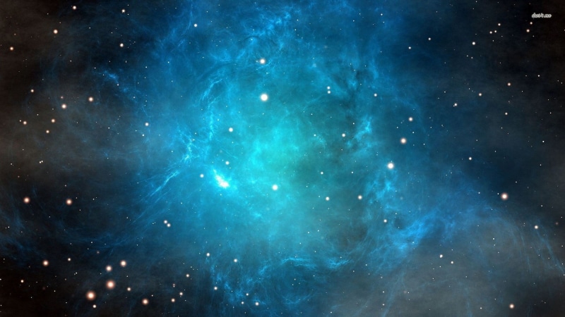 mystery, black, tranquility, scenics - nature, sky, night, star - space, space art, nature, 1080P, constellation, nebula, no people, cyan, exploration