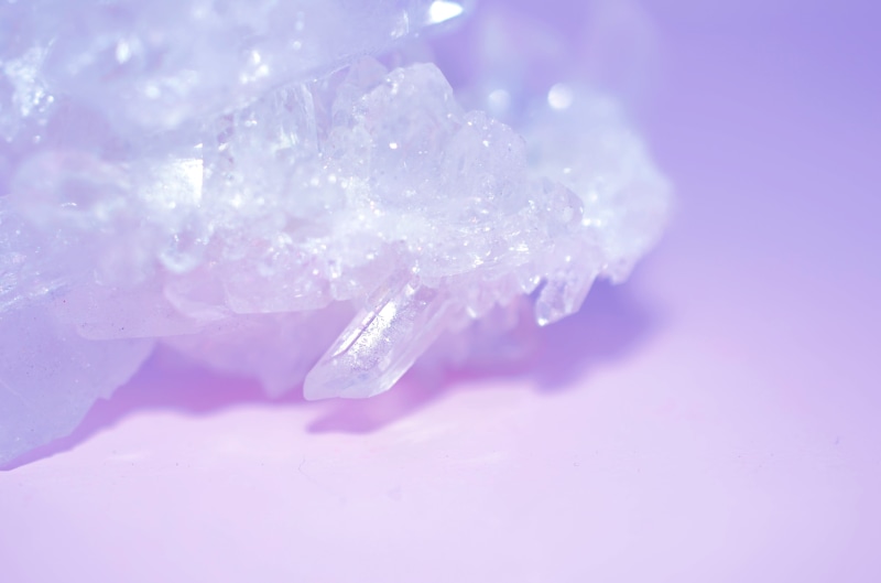 white color, paris, flower, quartz, purple, jewelry, still life, dream, winter, luxury, pink color, pure, mineral, close-up, nature, 4K, pastel, beauty in nature