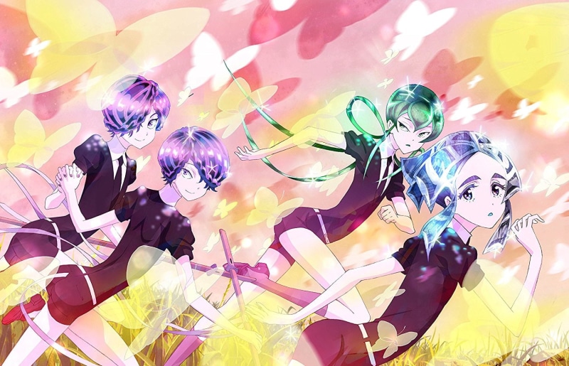 close-up, abstract, flowering plant, multi colored, no people, creativity, Euclase (Houseki no Kuni), animal, purple, Jade (Houseki no Kuni), representation