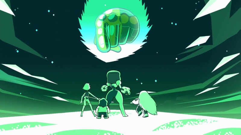 Pearl (Steven Universe), son, Amethyst (Steven Universe), Garnet (Steven Universe), father, daughter, parent, leisure activity, people, green color, males