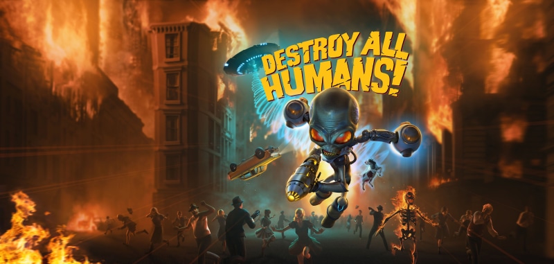 Destroy All Humans!, 4K, Video Game