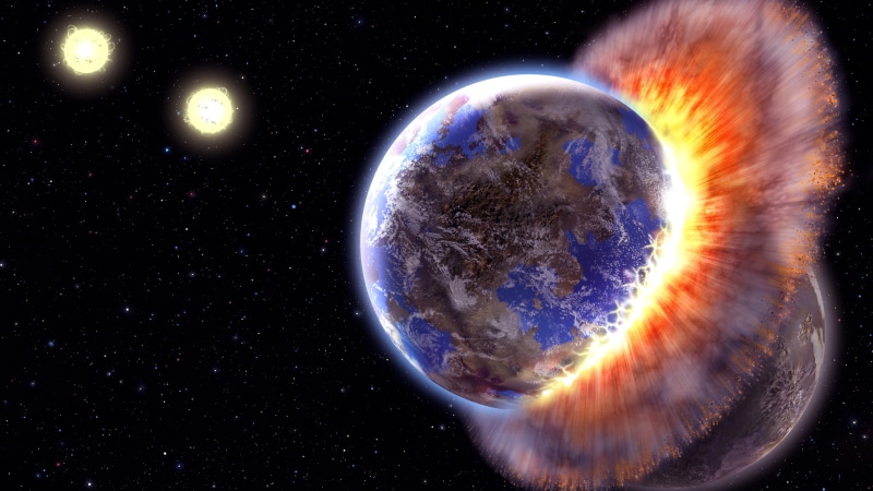 contact, universe, space, explosion, planets, planet x, nibiru, 4K, death planet, planet, galaxy, earth, destroy