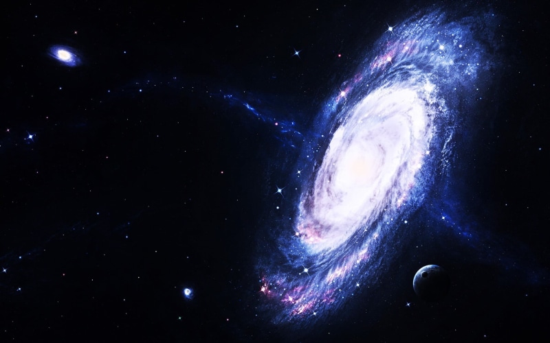 star - space, scenics - nature, planet - space, constellation, star field, space and astronomy, blue, star, stars, spiral galaxy, nature, astronomy, outdoors