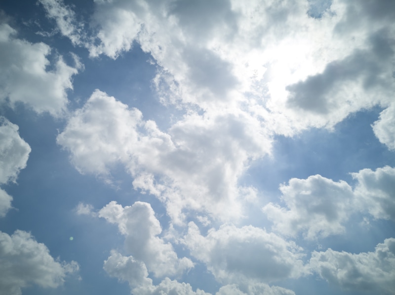 outdoors, high, cloudscape, scenics - nature, environmental, clouds, beauty in nature, cloudy, horizon, sky, 5K, day, blue, color, landscape, meteorology