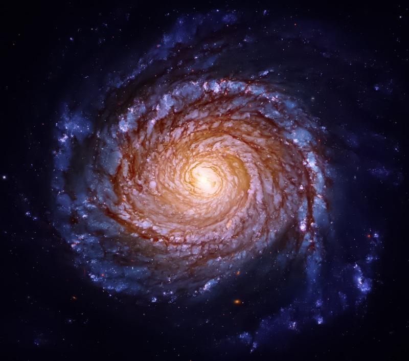 space, spiral galaxy, galaxy, stars, 1080P