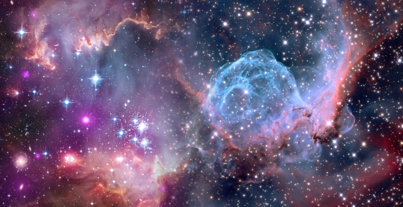 astronomy, purple, nature, fog big dog, creation, illuminated, fog, space, infinity, galaxies, universe universe, space exploration, no people, emergence
