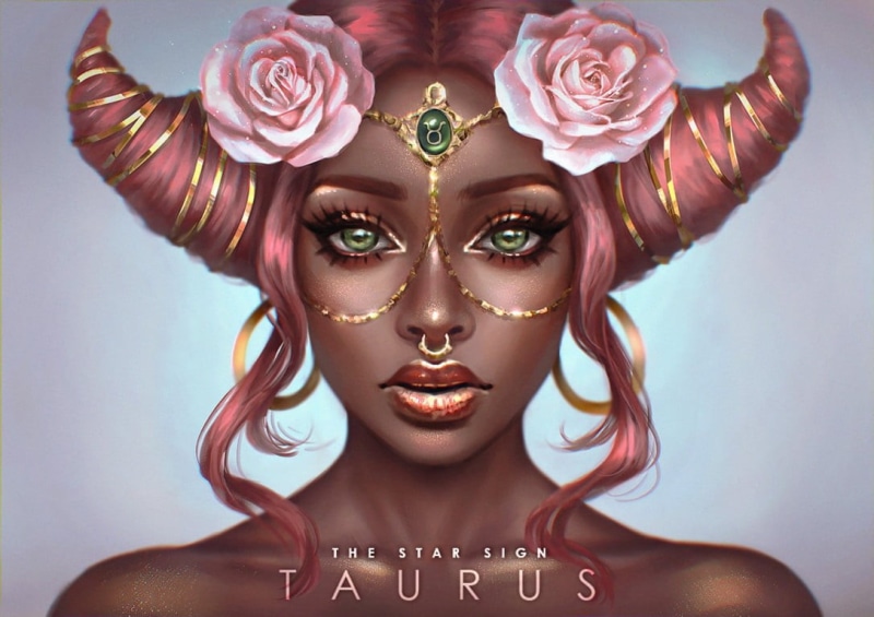 jewel, 480P, fashion, headshot, Zodiac ~ Taurus, portrait, frumusete, rose, body part, one person, beauty, beautiful woman, young women, taurus, face