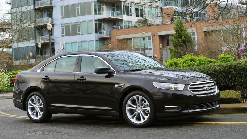 luxury, house, street, wheel, transportation, road, hatchback, door, building, land vehicle, Ford Taurus, motor vehicle, residential district, day, black