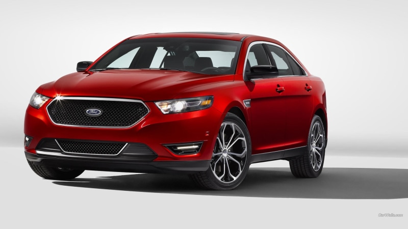 vehicle, Ford, red cars, 1080P, car, Ford Taurus