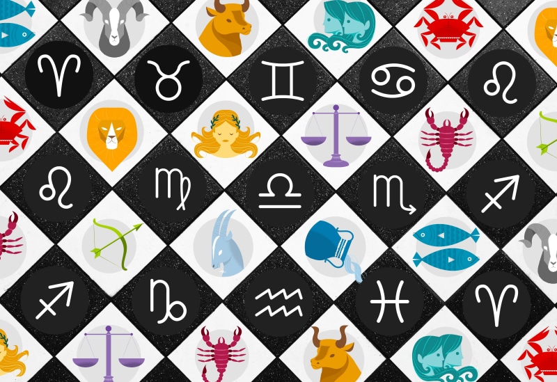 design, sign, full frame, zodiac, 4K, shape, creativity, astrology, still life, zodiac signs, white, multi colored, no people, geometric shape, pattern