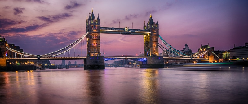 4K, london, night, Thames, Morning, city, architecture, urban Scene, famous Place, tower, twilight, bridge - Man Made Structure, London  Bridge, bridge