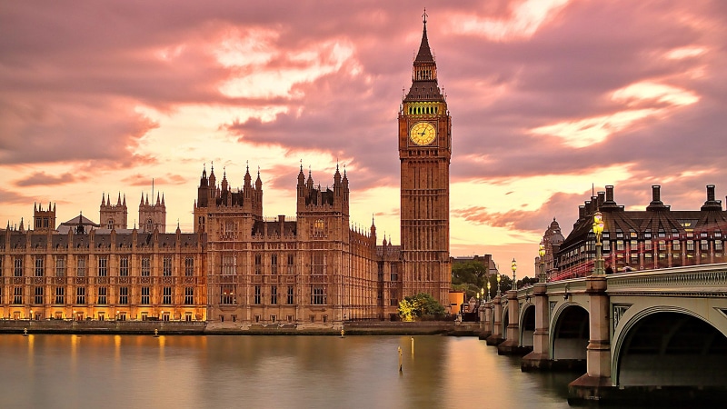london, river, westminster bridge, 4K, united kingdom, big ben, europe, westminster, thames, bridge