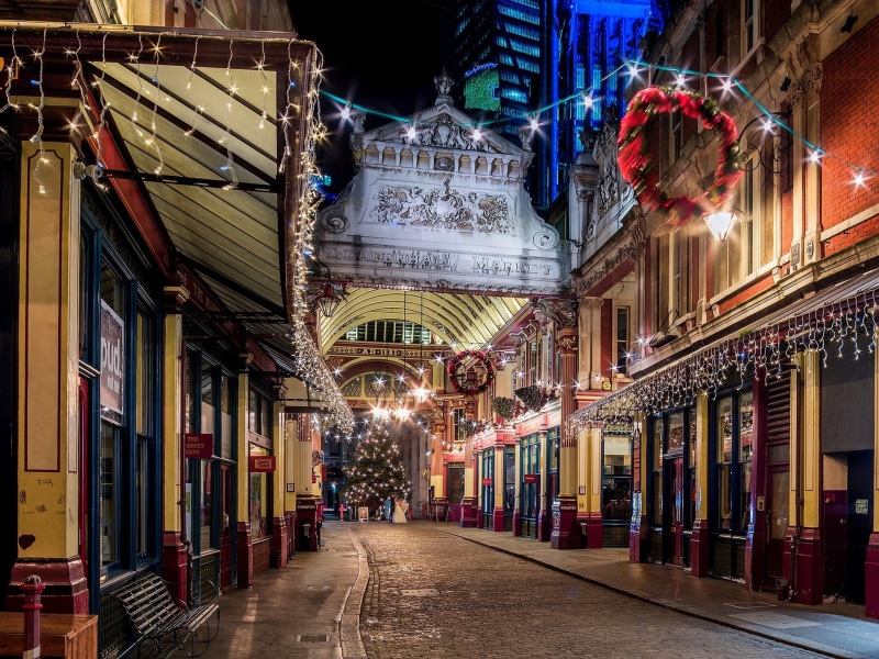 Night, Evening, 1080P, England, Street, London, Lights, City
