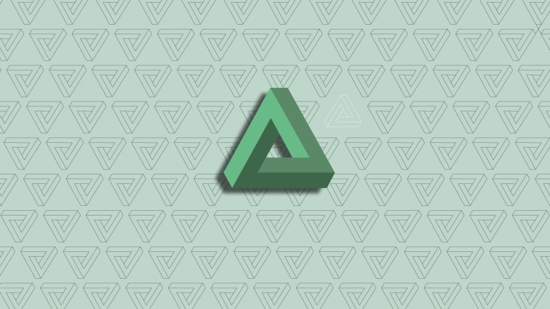 close-up, minimalism, arrow symbol, design, triangular, indoors, low angle view, day, triangle shape, built structure, geometric shape, green