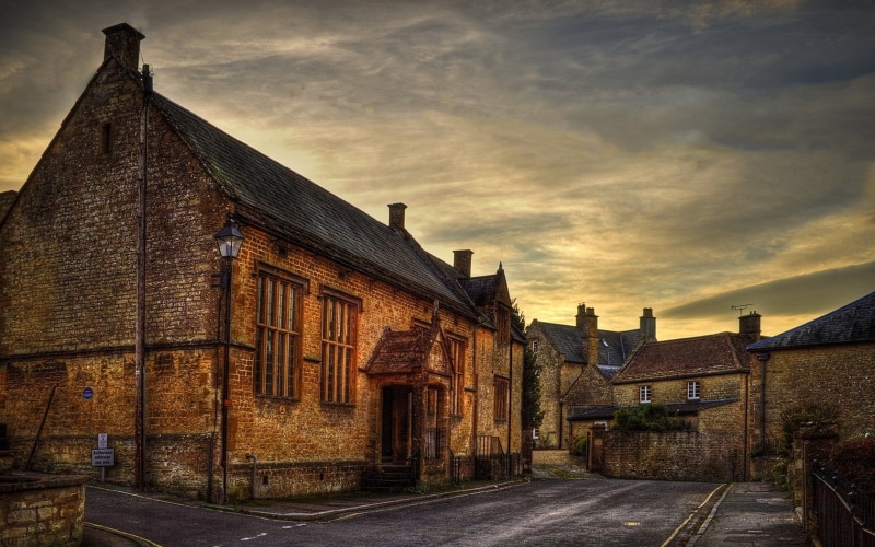 cotswold, building, british Culture, the Past, porch, 720P, residential district, old, europe, building Exterior, cultures, light, nature, street, old-fashioned