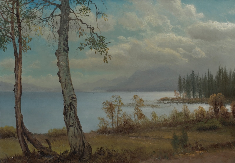 2K, picture, Albert Bierstadt, Lake Tahoe, landscape