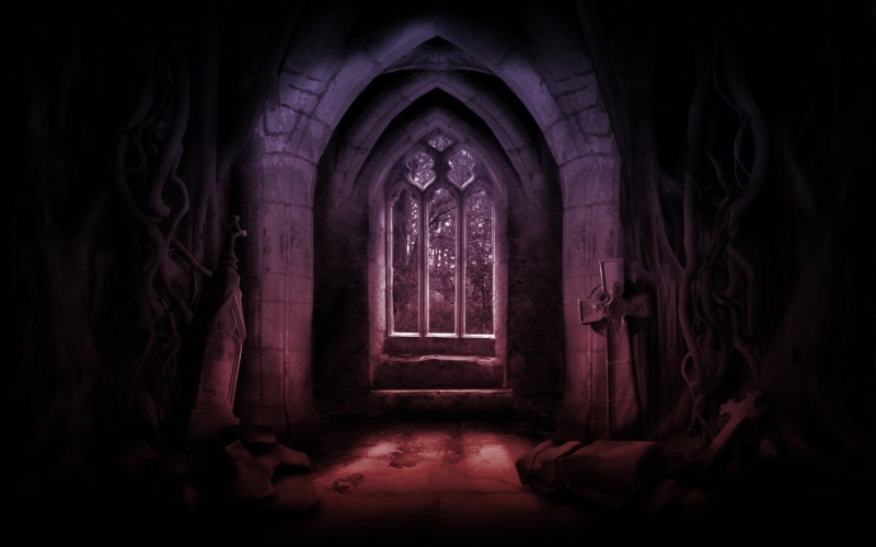 roots, art, 1080P, 1920x1200 px, abandoned, macross, anime, window, hd, cross, architecture, Trees, interior, x, px, room, gothic, filter, arch
