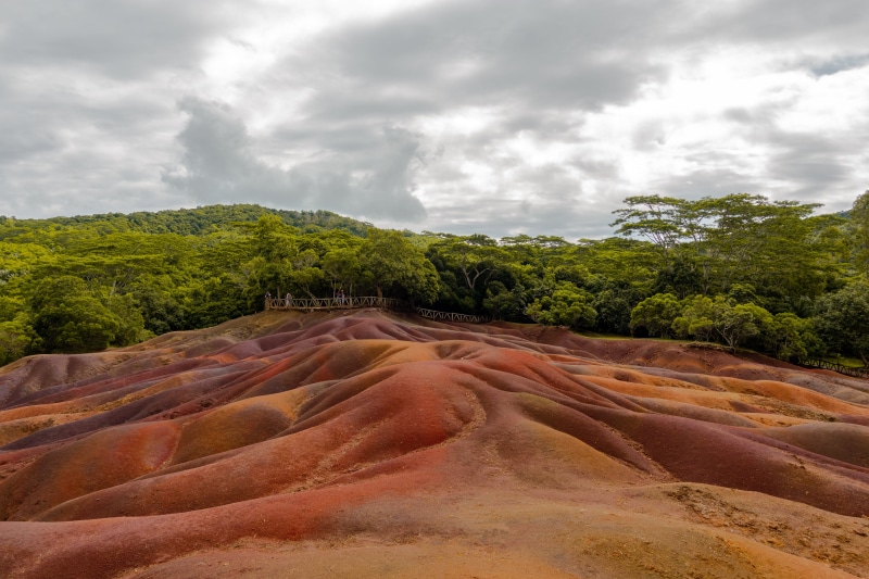 nature, seven coloured earth, wild, dramatic sky, volcanic, landscape, colourful, environment, forest, cloud - sky, naturelover, sand, island, scenics - nature