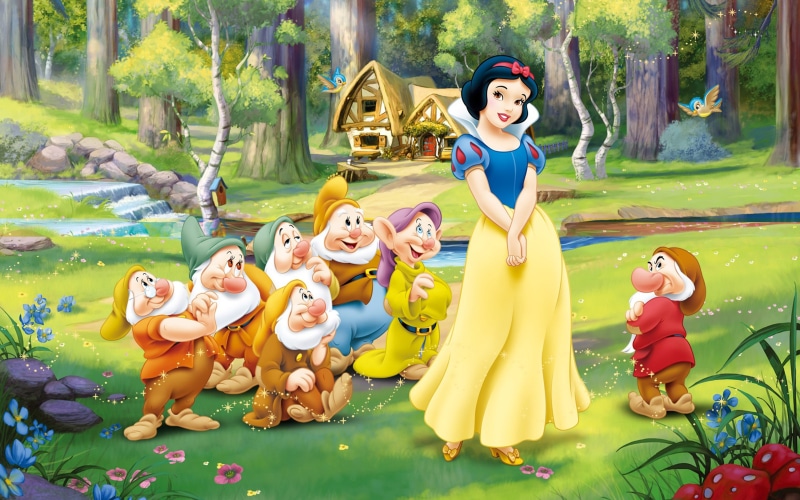 women, 4K, full length, male likeness, craft, disney, architecture, white, smiling, seven, outdoors, yellow, hd, walt, story, art and craft