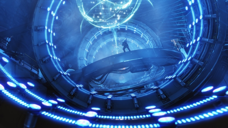 nightlife, light, night, architecture, silver colored, glass - material, glowing, illuminated, pattern, 5K, Titanfall 2, Gameplay, close-up, reflection