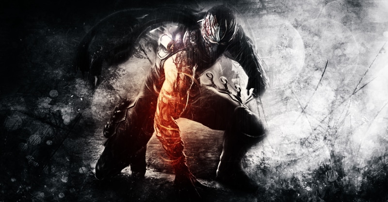 review, screenshot, 5k, smoke, author artwork, Ninja Gaiden 3, gameplay, 4K, warrior, 4k, art