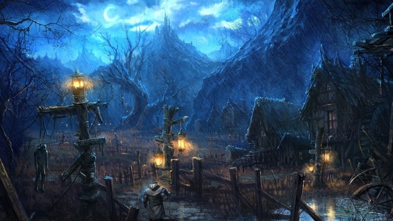 abstract, tera, online, video, art, fantasy, rain, games, Video Games, 1080P, hd, artwork, x