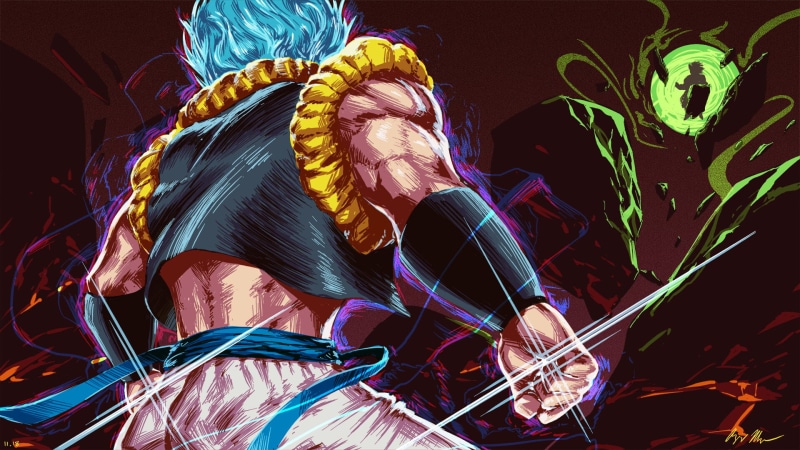 Dragon Ball Super: Broly, Gogeta (Dragon Ball), Movie, Broly (Dragon Ball), 1080P