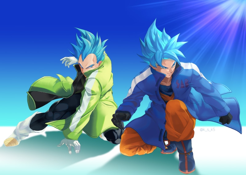 Vegeta (Dragon Ball), Dragon Ball Super: Broly, Goku, 4K, Super Saiyan Blue, Movie