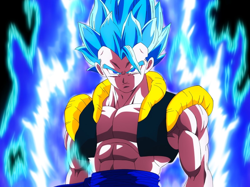 Movie, Gogeta (Dragon Ball), Super Saiyan Blue, 4K, Dragon Ball Super: Broly