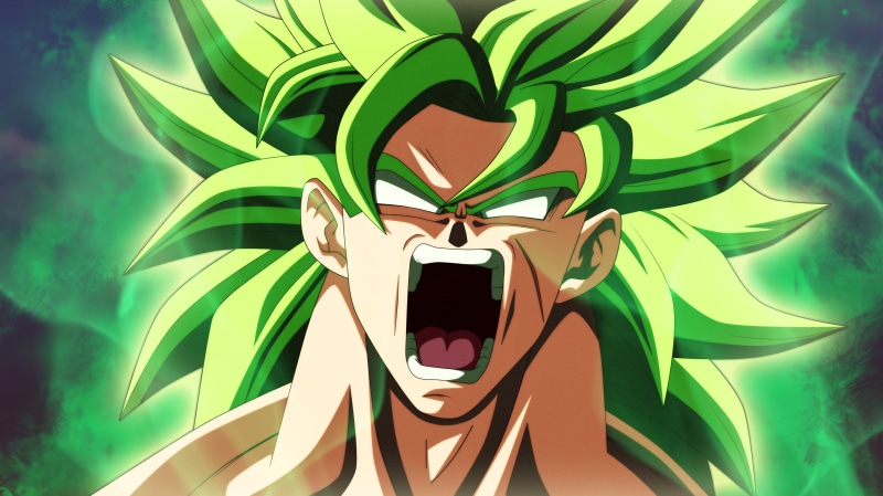 Dragon Ball Super: Broly, 2K, Super Saiyan Green, Movie, Broly (Dragon Ball)
