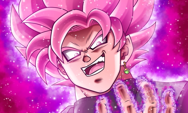 Super Saiyan Rosé, 2K, SSJ Rosé, Super Saiyajin Rosé, Dragon Ball Super, Dragon Ball, Black Goku