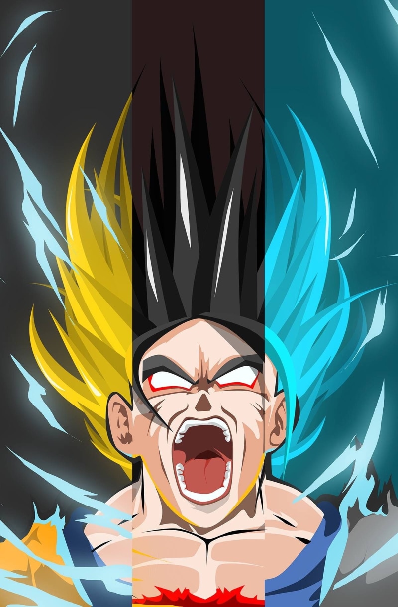Son Goku, Dragon Ball, Super Saiyan 2, Super Saiyan God, Super Saiyan, Dragon Ball Z, Dragon Ball GT, 720P, Super Saiyan 4, Dragon Ball Super