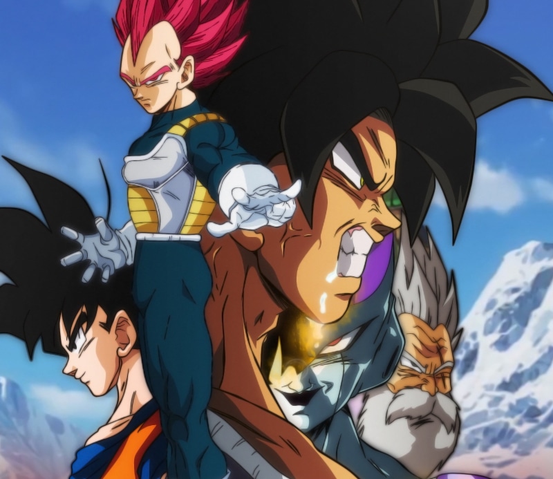 Dragon Ball Super: Broly, Goku, Movie, Super Saiyan God, Broly (Dragon Ball), Vegeta (Dragon Ball), 1080P