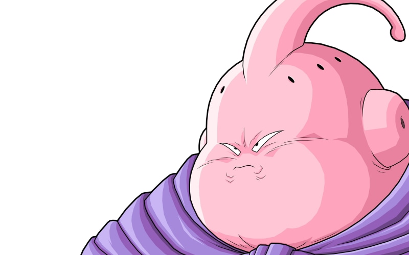 buu, sky, people, copy space, human body part, pink color, Dragon Ball Z, Majin Boo, art and craft, close-up, dragonball, studio shot, indoors, z, representation