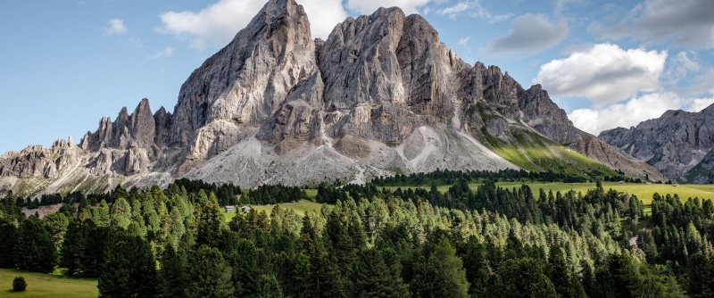 mountains, landscape, 2K, forest, ultrawide