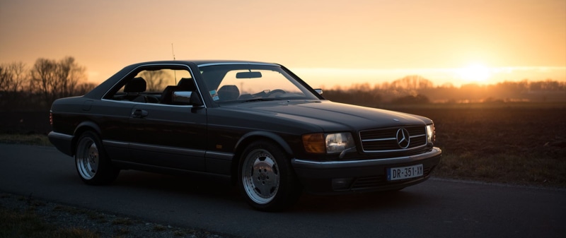2K, Mercedes-Benz, Mercedes-Benz SEC, car, ultra-wide