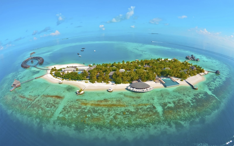 beautiful, 2K, maldives, huvafen, indian, hd, ocean, male, dream, city, fushi, island, resort