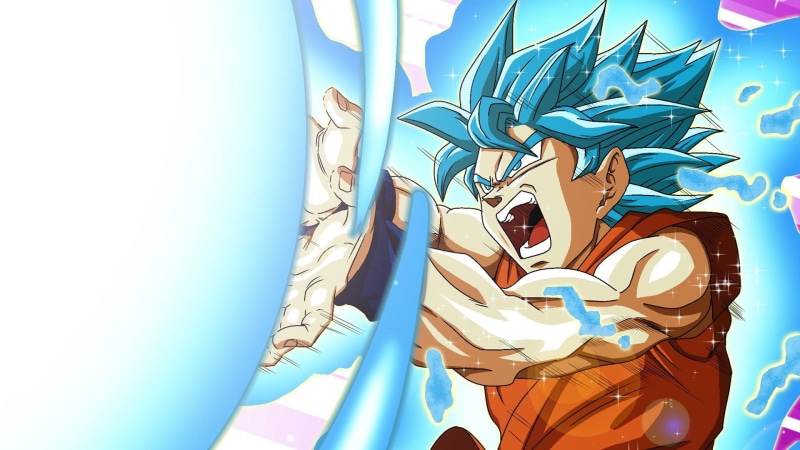 Goku, Super Saiyan Blue, Dragon Ball, Dragon Ball Super, 1080P, Kamehameha