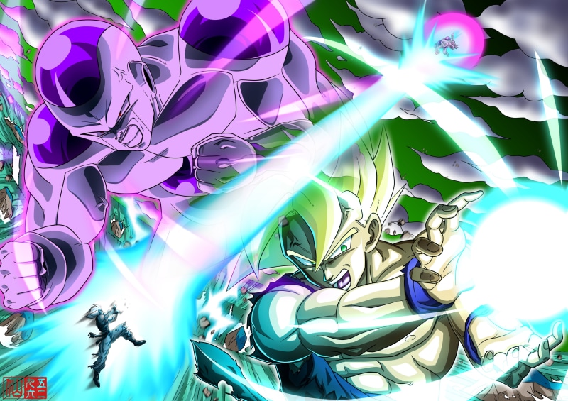 Dragon Ball, Dragon Ball Z Kai, 2K, Dragon Ball Z, za (Dragon Ball), Goku, Kamehameha