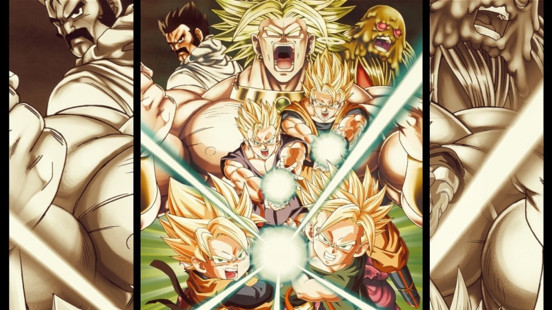 Dragon Ball, 1080P, Kamehameha, Broly, Trunks (character), Son Goten, Gohan