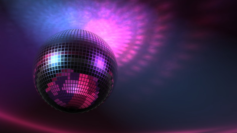 Pictures, 2K, Ball, Disco, Music, Lights, Purple, d, 3D