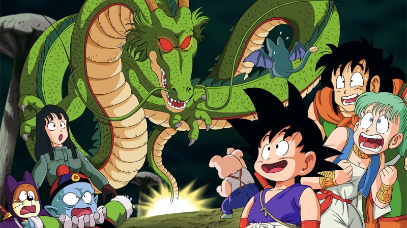 creativity, Bulma (Dragon Ball), art and craft, Goku, close-up, decoration, celebration, Dragon Ball, night, sculpture, outdoors, Shenron (Dragon Ball)