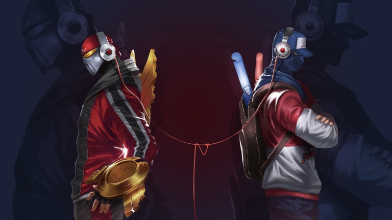 occupation, clothing, security, Shen (League of Legends), men, indoors, red, lifestyles, jacket, skill, three quarter length, unrecognizable person, obscured face