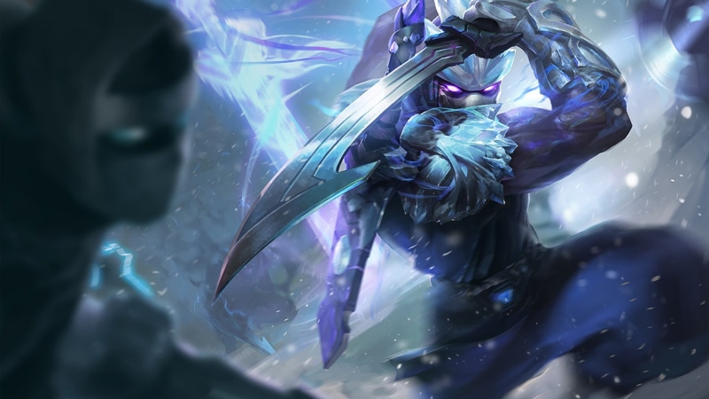 character, holding, one person, Shen (League of Legends), 1080P, real people, high angle view, metal, metal industry, occupation, League of Legends, skill