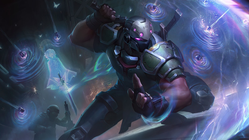 League of Legends, Riot Games, 4K, Shen, Shen (League of Legends), Ninja
