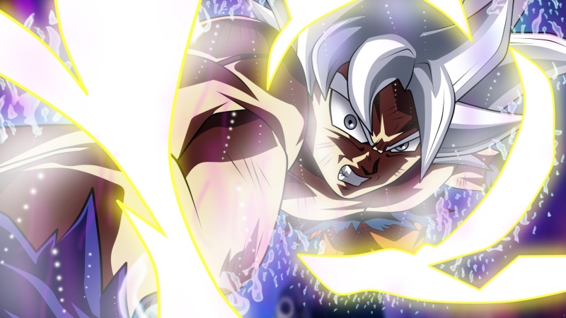ultra, son, Goku, Dragon Ball, Ultra Instinct (Dragon Ball), super, dragon, ball, form, 1080P, mastered, instinct, illustration, Dragon Ball Super