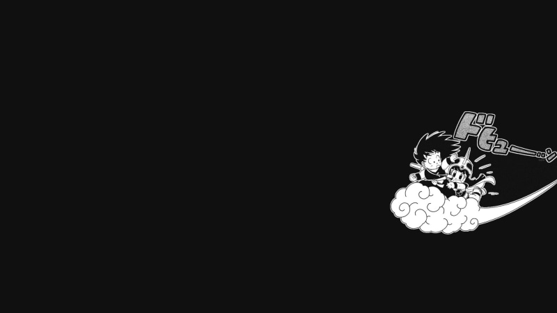 simple background, Chi-Chi, minimalism, 1080P, Dragon Ball, Kid Goku, manga, Son Goku