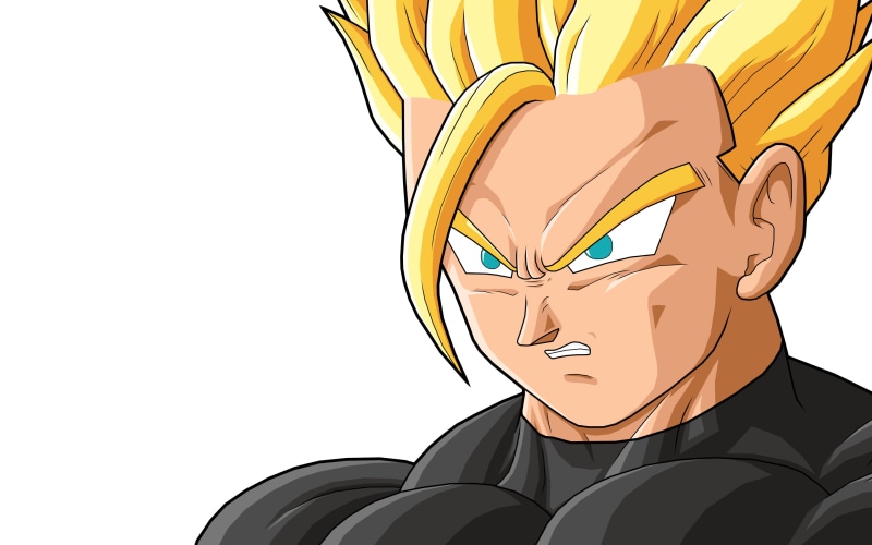 pattern, art and craft, leisure activity, indoors, representation, front view, super, gokou, men, Dragon Ball Z, real people, creativity, Super Saiyan